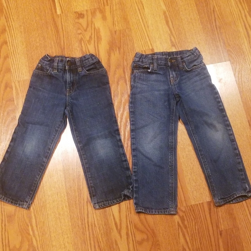 2 pairs of boys jeans